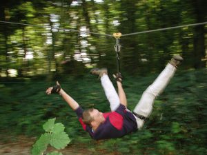 Parcours Tyroliennes Parcours d'Olhain | Passion d'Aventure