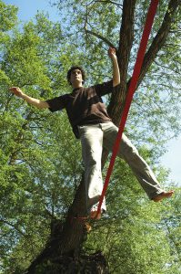 Marche sur sangles Parcours d'Olhain| Passion d'Aventure
