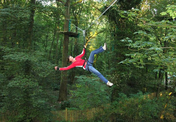Parcours Tyroliennes Parcours d'Olhain| Passion d'Aventure